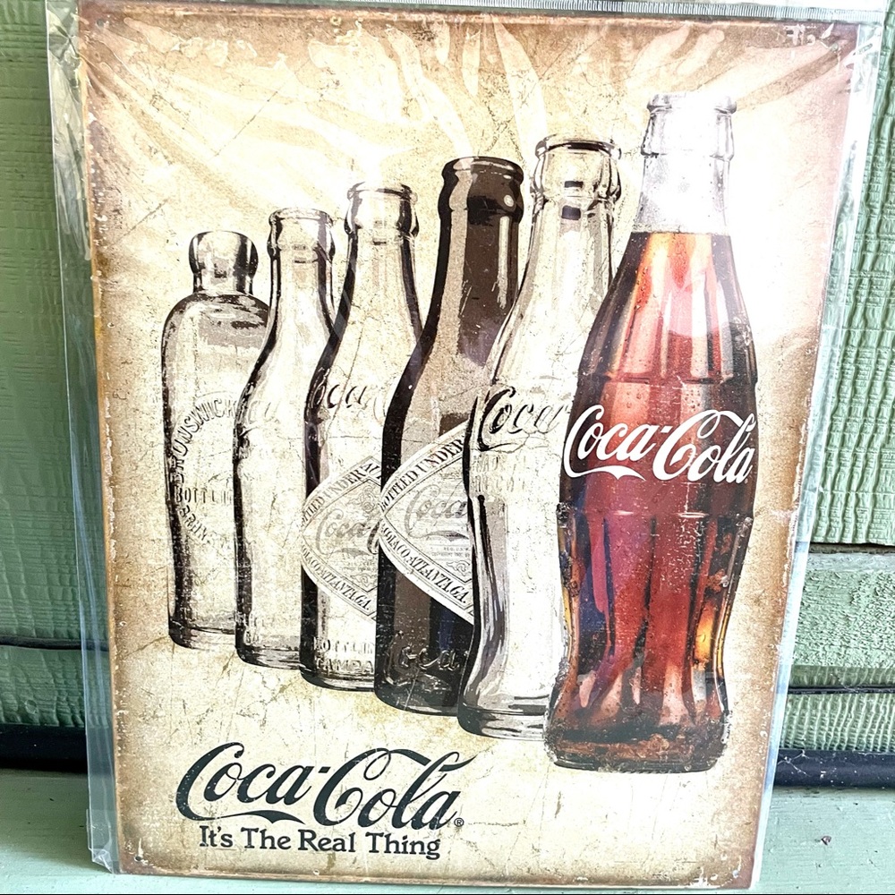 NEW Coca Cola Metal Sign